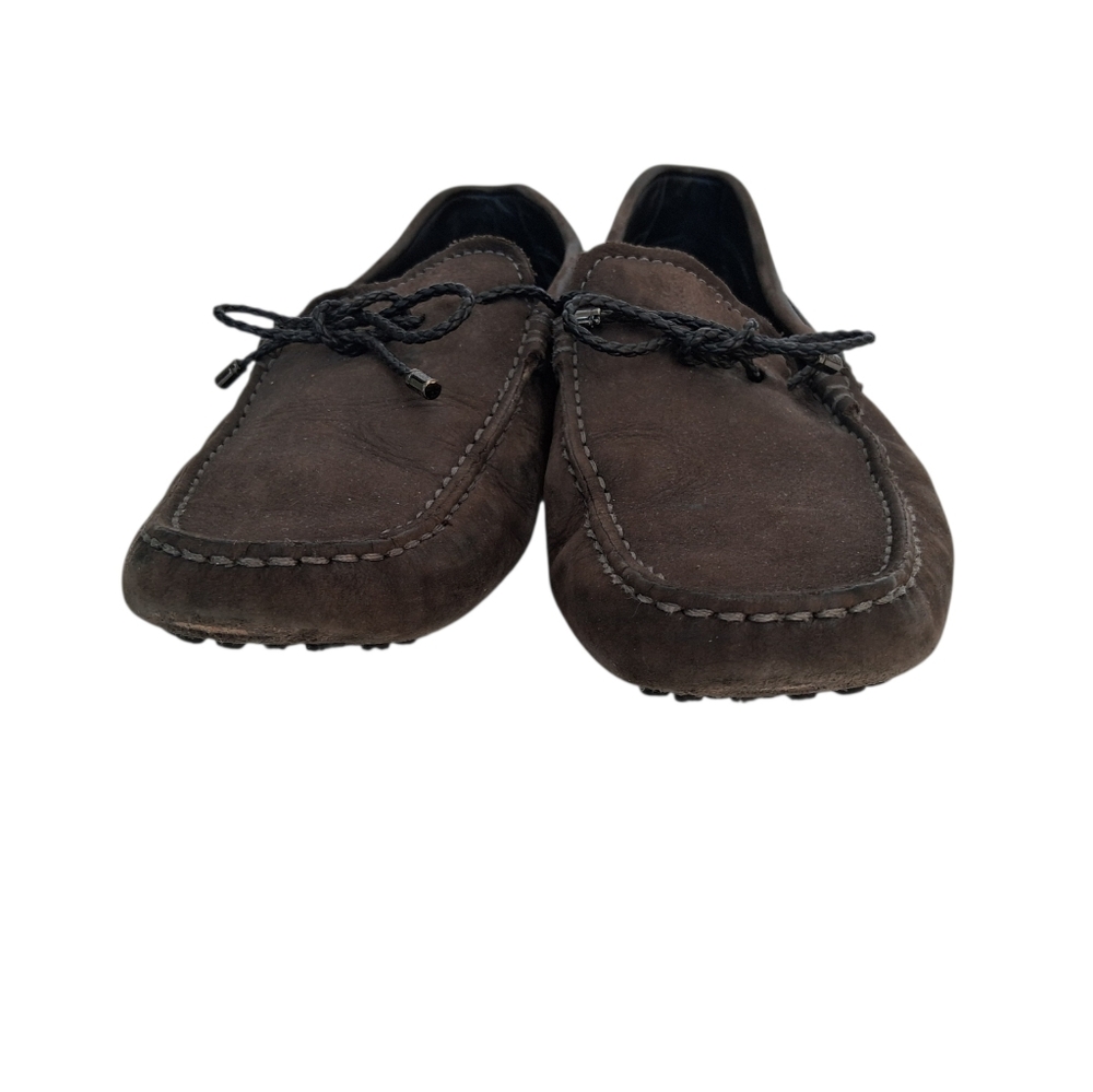 Tod's Men's Driving Loafers Mocassins Size US 7 Brown - Picture 5 of 9